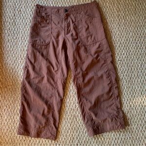 Mountain Hardwear // Capri Nylon Hiking Pants - Brown - Size 4